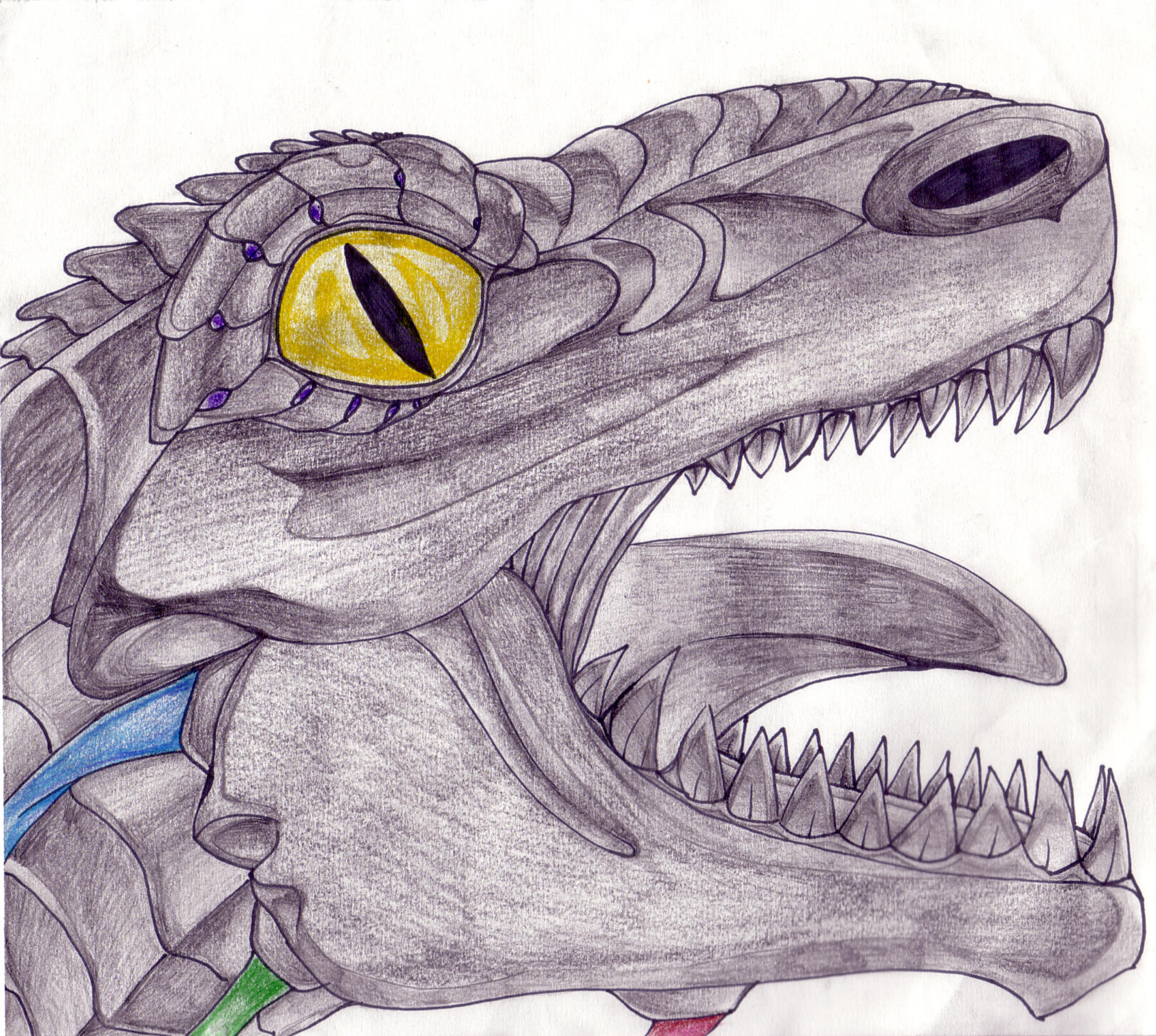 A robot dinosaur