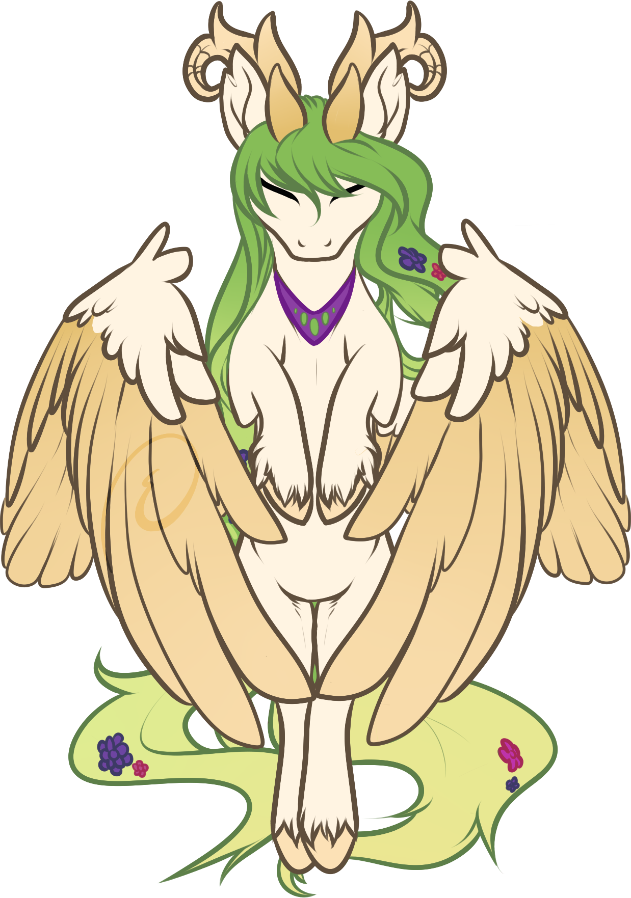 YCH commission for someone of their MLP OC