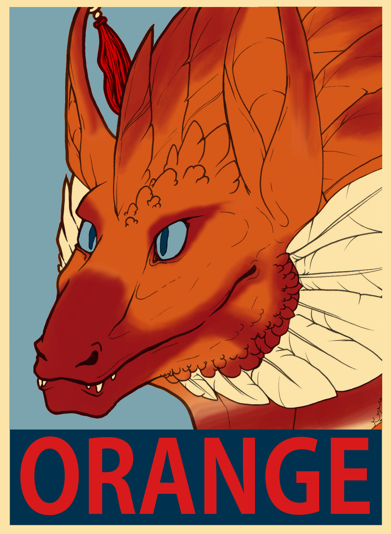 Gift art of Shinerai with the Vote meme