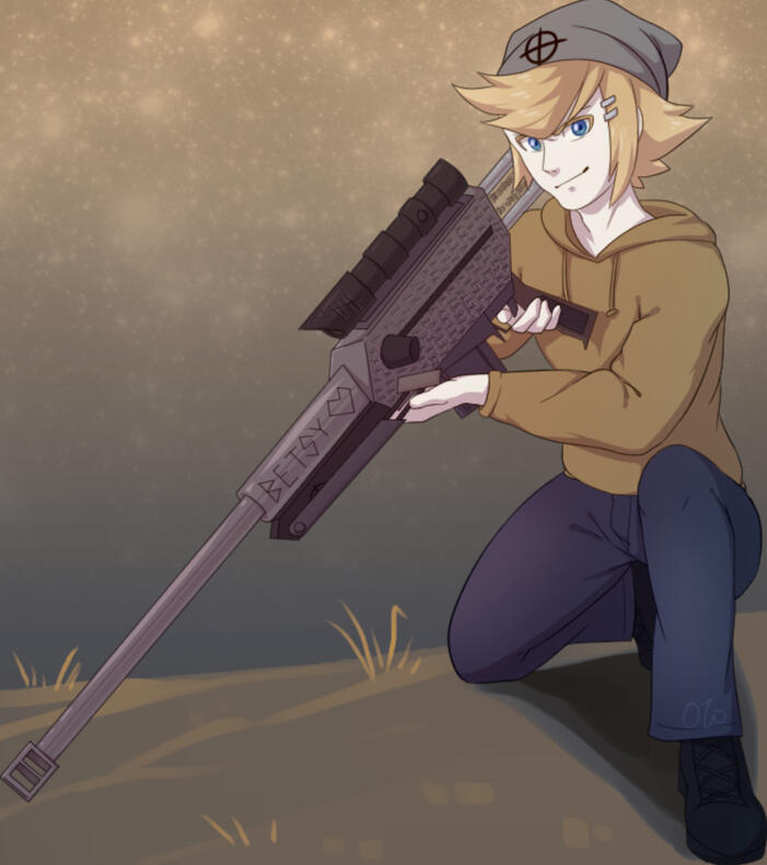 Commission for FoolishSparky of his OC, Songbird