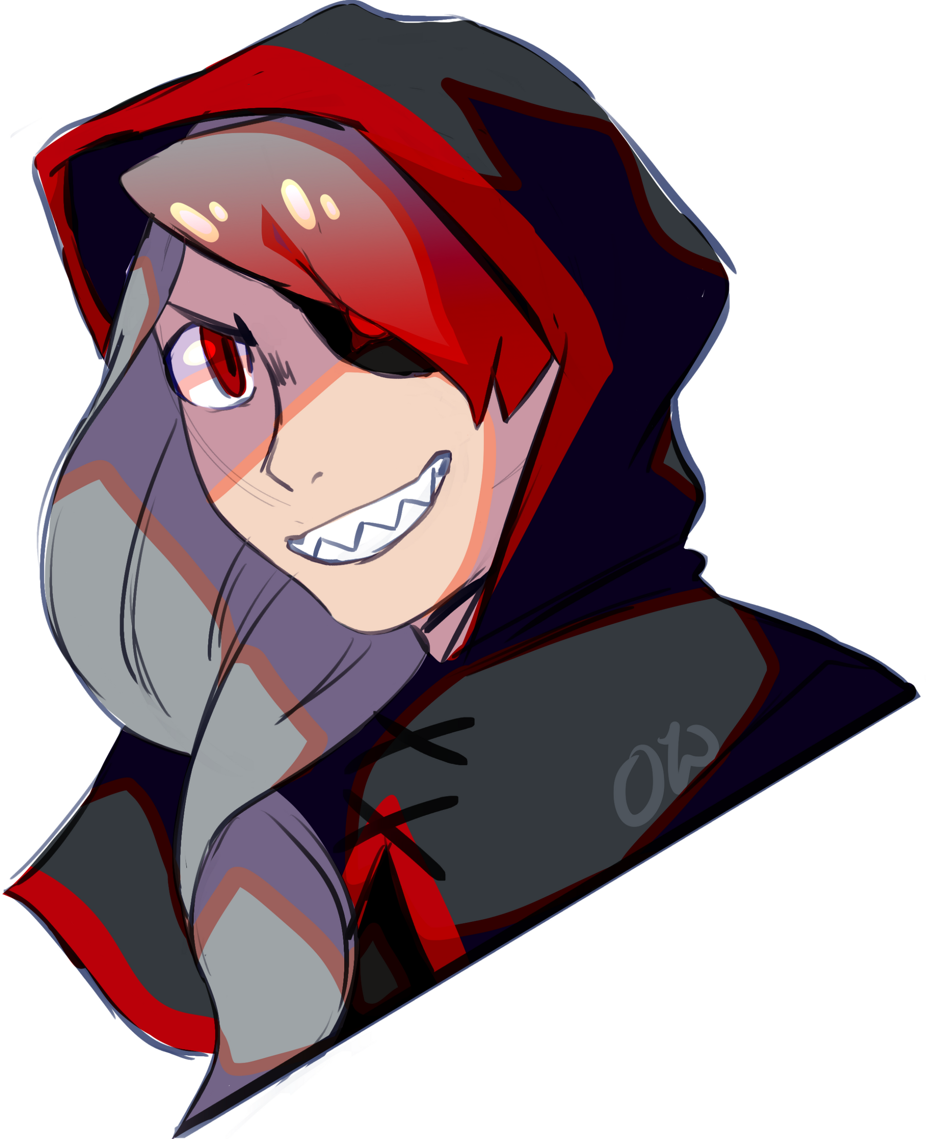Character design for necrosomatic of Scarlet
