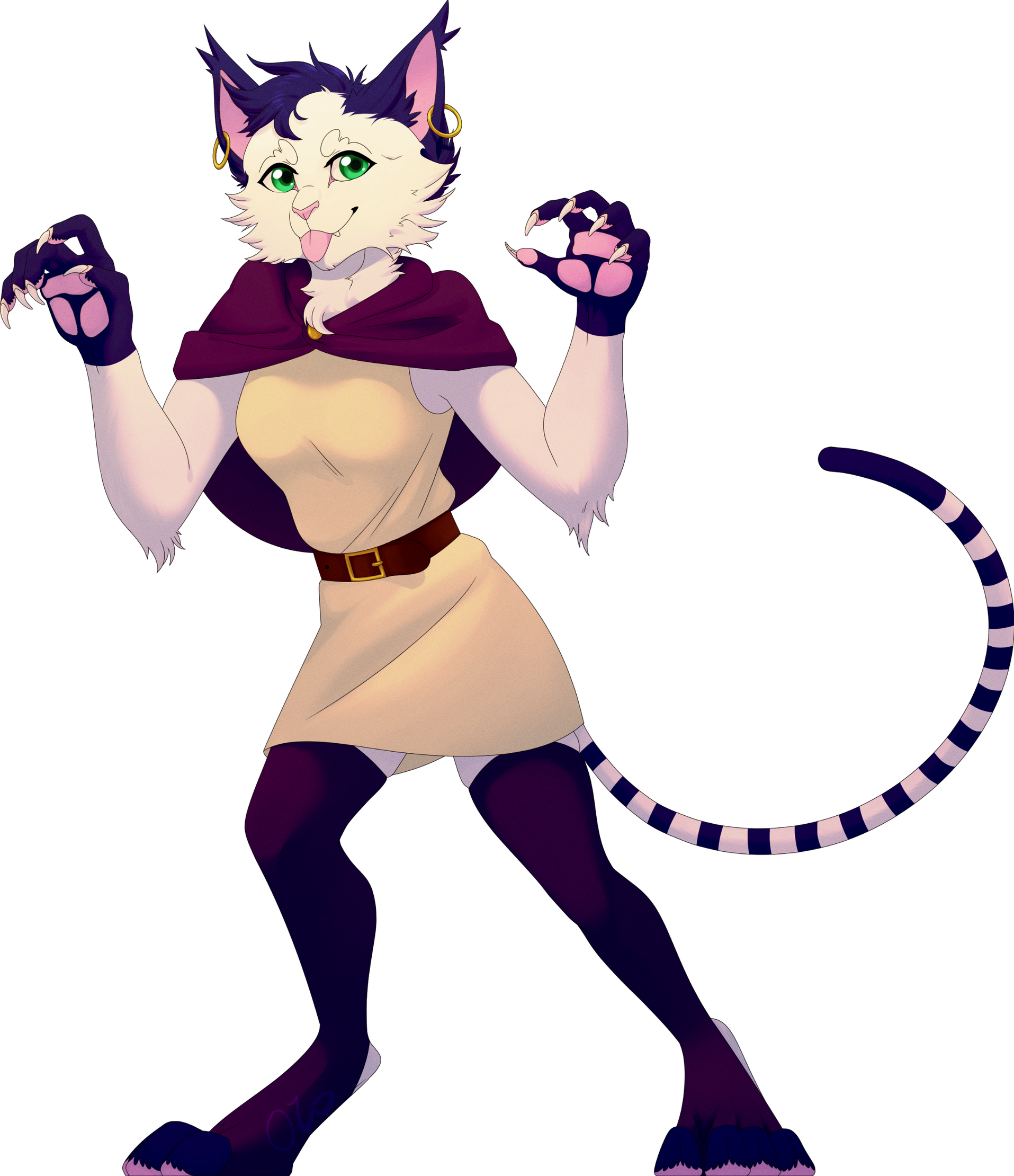 Commission for SkellyCopter of their Tabaxi