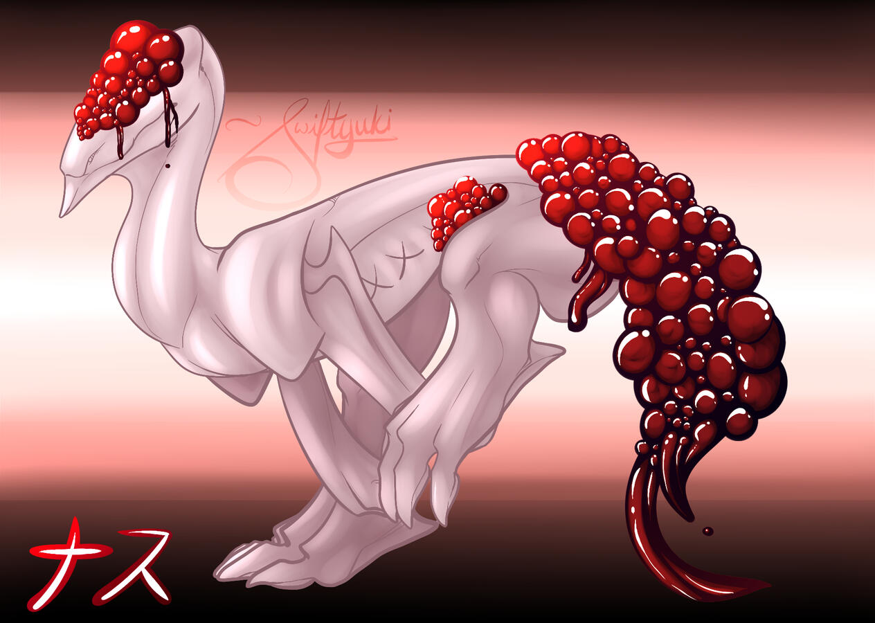 Nas, a character based on bleeding fungus.