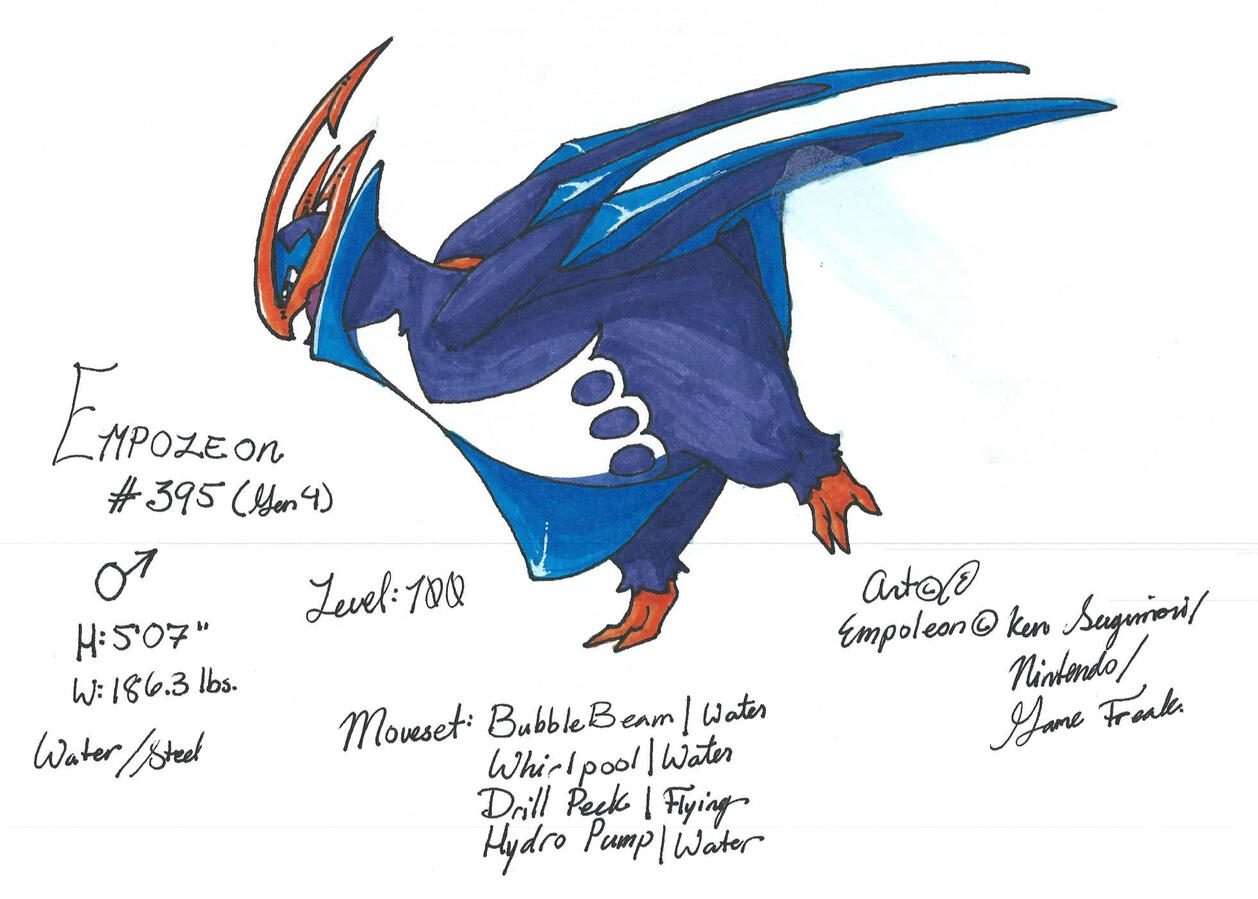 Empoleon fanart