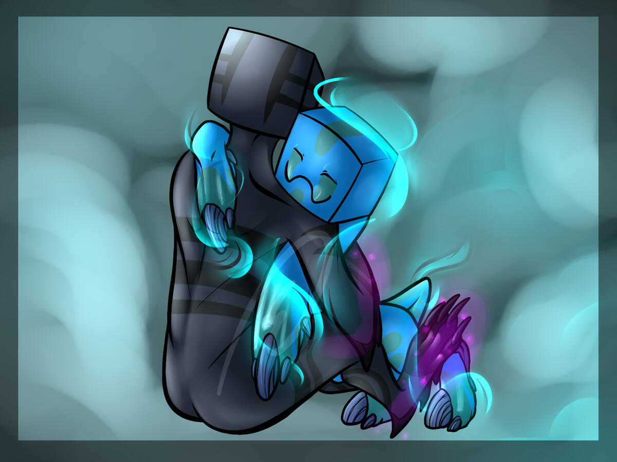 Another Yukicreeper and Enderibby hug