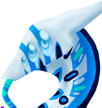 An old alien dragon OC named Avalanche