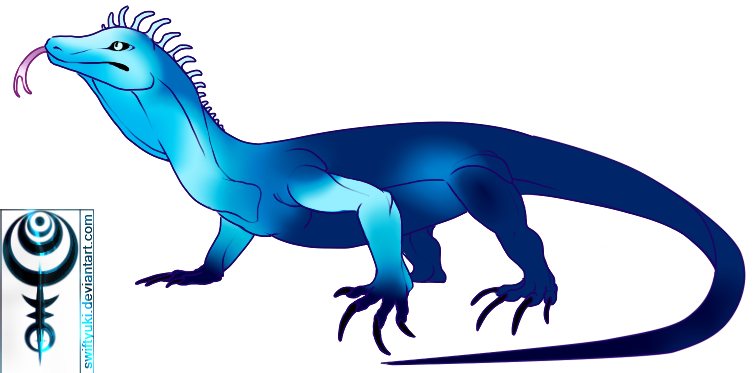 The komodo dragon summon's reference