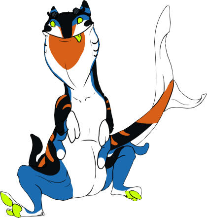 Gift art for someone of their shapeshifting character