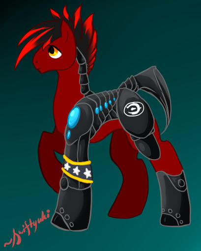 Gift art for Lyoko222 of them as a pony